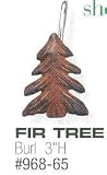 Fir Trees Shower Curtain HOOKS Cabin Bath Decor NEW