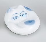 ねむり猫(水玉)Ｂ　箸置　2個組 【箸置　美濃焼】 〔キャッシュバックキャンペーン対象商品〕