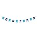 Imported Felt Pennon Pennant Flags Bunting Garland Banner Birthday Party Decor Blue RS.150.00