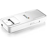 General Imaging PJ205 ipico Handheld LED Personal Projector for Apple iPhone/iPod Touch - Retail Packaging - White