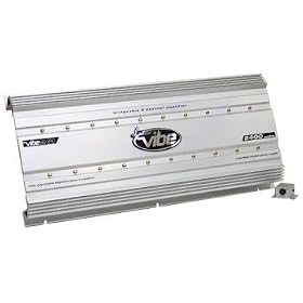 Lanzar VIBE261 Vibe 2400 Watt 2 Channel Mosfet Amplifier