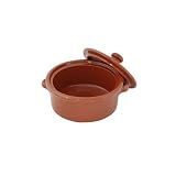 Terracotta Pottery Casserole Size: 12 cm Diameter / 1 Litre