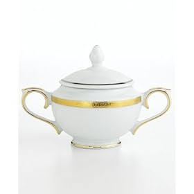Charter Club Grand Buffet Gold Sugar Bowl by Charter Club