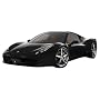 Hot Wheels Collector Foundation Ferrari 458 Italia - Black