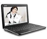 Electronics : MSI Wind, U100-286MY, U100-432US, 6Cell, 1GB, 160GB, Black, Intel Wireless B/G/N, 6 Cell, Bluetooth, Webcam, Mic