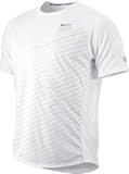 Nike Dri Fit Run short sleeve White Running T Shirt