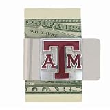 Set of 3 Texas A&M Aggies Large Money Clip/Card Holder - NCAA College Athletics Fan Shop Sports Team Merchandise