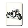 Light Switch Cover Picturing Picturing Harley-Davidson Motorcycle - single toggle switch