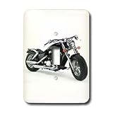 Light Switch Cover Picturing Picturing Harley-Davidson Motorcycle - single toggle switch