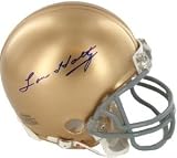 Lou Holtz Autographed/Hand Signed Notre Dame Fighting Irish Replica Mini Helmet- Steiner Hologram