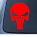 Search : THE PUNISHER - Marvel Comics - Car, Truck, Notebook, Vinyl Decal Sticker #1042 | Vinyl Color: Red
