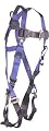FallTech 7017 Contractor Full Body Harness with 3 D-Rings and Mating Buckle Leg Straps, Universal Fit