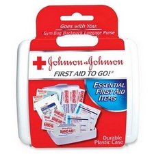 Office Product: Mini First Aid Kit, 12 Pieces, 4 1/4