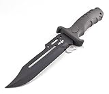 Unlimited Wares HK-1036S Fixed Blade Tactical Survival Knife 10.5-Inch Overall