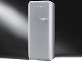 Smeg FAB28LX1 Standk&uuml;hlschrank / A++ / 248 L / Silber / mit integriertem Gefrierteil / Linksanschlag