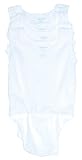 Spencer's 4-Pack One-Piece Sleeveless White Underwear