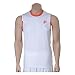 Mens Adidas YOC Sleeveless - White/Orange