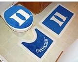 NCAA Duke Blue Devils 3-Piece Bath Rug Set