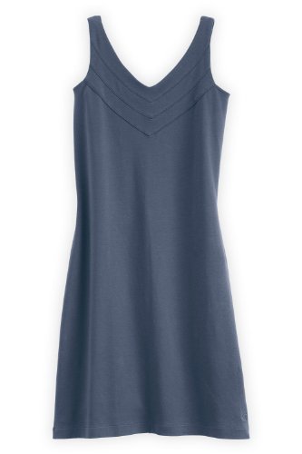 Fair Indigo V-Neck Organic Fair Trade Dress