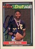 Cliff Floyd, Montreal Expos Autographed Card