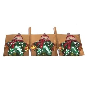 Candy Snowmen Floaters Set of 3 from Lava Lamps