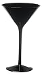 Artland Midnight Black Martini, Set of 4