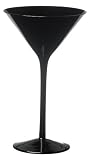 Artland Midnight Black Martini, Set of 4