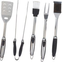 Stainless BBQ Tool Set, 5 Pc by World Wide Sourcing