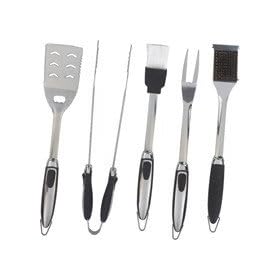 Mintcraft 5Pc Bbq Tool Set Stainless Q-451D