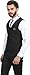 MENJESTIC STYLISH NEW BLACK WAISTCOAT RS.1150.00