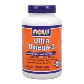 Ultra Omega-3, 500 EPA/250 DHA - 180 - Softgel: Health &amp; Personal Care