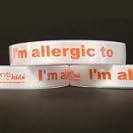 Reusable Child's Allergy Alert Bands - Pack of 3