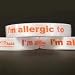 Reusable Child's Allergy Alert Bands - Pack of 3