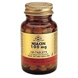 Solgar Niacin 100 mg Tablets (Vitamin B3) - 100 tablets