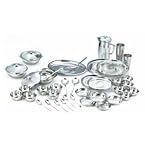 Neelam Kitchen Utensil Parampara Dinner Set (Diamond)-51pcs
