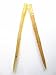 Myhsmooth Zz-zzj 2 Count Handmade Organic Natural Sheep Horn Hair Sticks Hair Pins