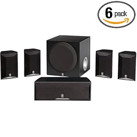 Yamaha NS-SP5800BL 5.1-Channel Home Theater Speaker Package