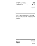 ISO 4710:2000, Cork - Cylindrical stoppers for sparkling wines and gasified wines - Characteristics