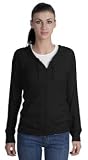 Ladies Full Zip Hooded Sweatshirt