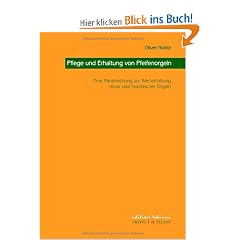 Pflege und Erhaltung von Pfeifenorgeln: Eine Handreichung zur Werterhaltung neuer und historischer Orgeln