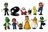Super Mario Brothers - 12 pc Collectible Figure Set - by Nintendo