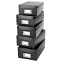 Organizer Boxes Black