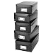 ORGANIZER BOXES BLACK