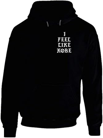 I Feel Like Pablo Kobe Bryant Last Game Los Angeles Basketball Hoodie S Black