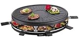 Severin S2681 Raclette Party Grill Blk 1100W