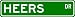 HEERS Street Sign ~ Personalized Family Lastname Sign ~ Gameroom, Basement, Garage Sign Novelty** ALUMINUM METAL