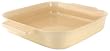 Le Creuset Stoneware Square Dish, Almond, 23 cm