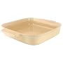 Le Creuset Stoneware Square Baking Dish, Almond, 23 cm