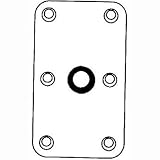 Swivl-Eze 64839 Lock'N-Pin Base - SS w/Steel Lip Tube
