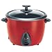Kitchen & Housewares : Chef Pepin CH48245 20-Cup Rice Cooker with Glass Lid and Keep-Warm Function, Metallic Red
